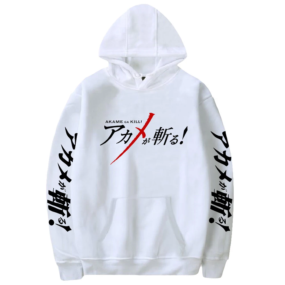 

2021 Akame Ga Kill Hoodie Unisex Pullover Women Men's Tracksuit Harajuku Fashion Streetwear Japanese Anime Clothes