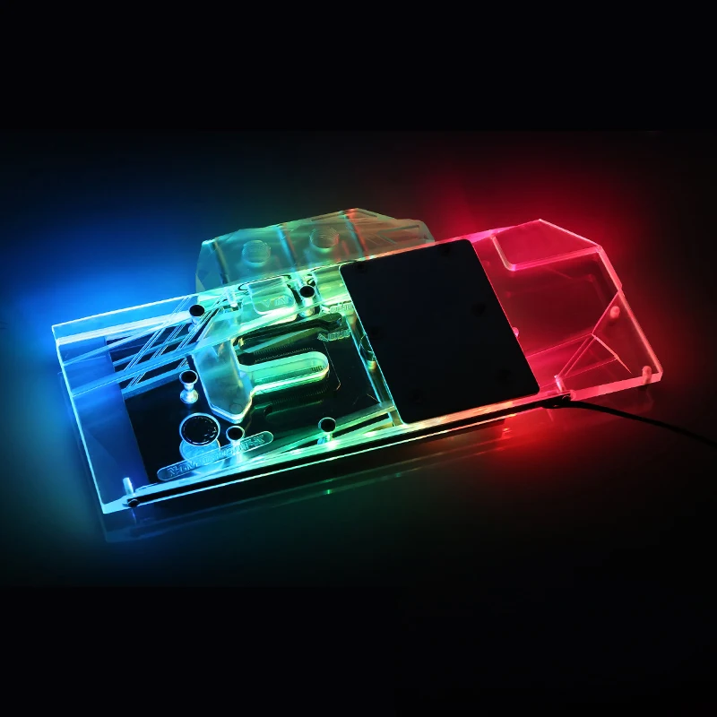 Bykski кулер для графического процессора Gigabyte Geforce RTX 2070 2080 WINDFORCE OC 8G водяной блок