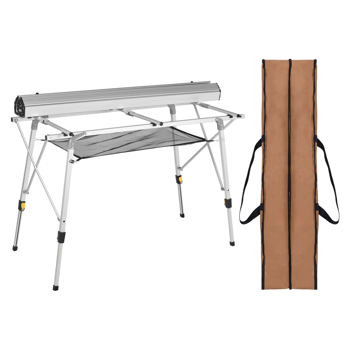 

Portable Foldable Table Camping Outdoor Furniture Adjustable Computer Tables Picnic Aluminium Alloy Ultra Light Folding Desk