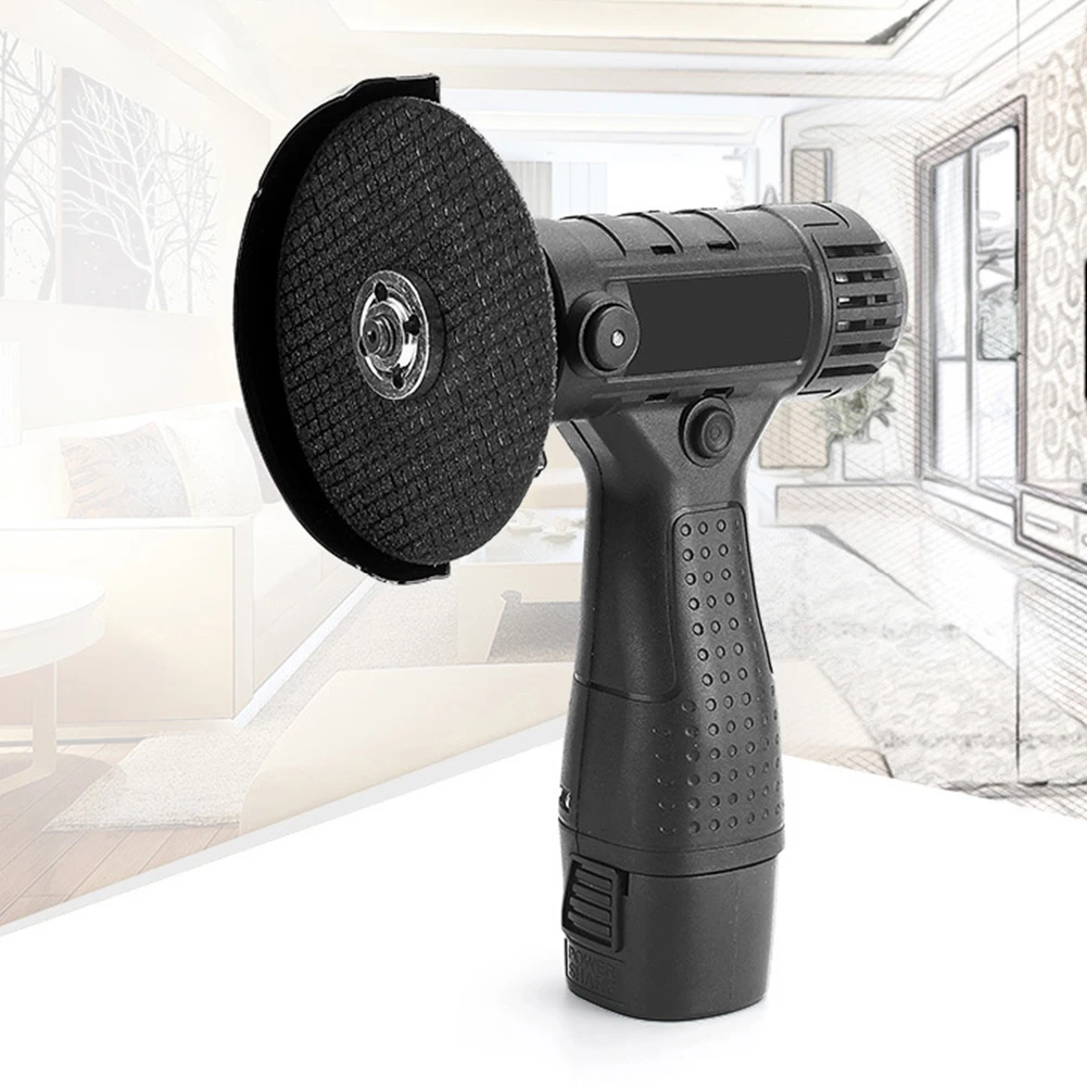 

100mm Angle Grinder Mini Cordless Angle Grinder Rechargeable Inner Outer Flange Nut Set Tools Power With Battery And Chargers