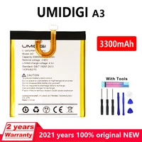 new original 3300mah phone battery for umi umidigi a3 a3 pro in stock high quality genuine batteries with toolstracking number