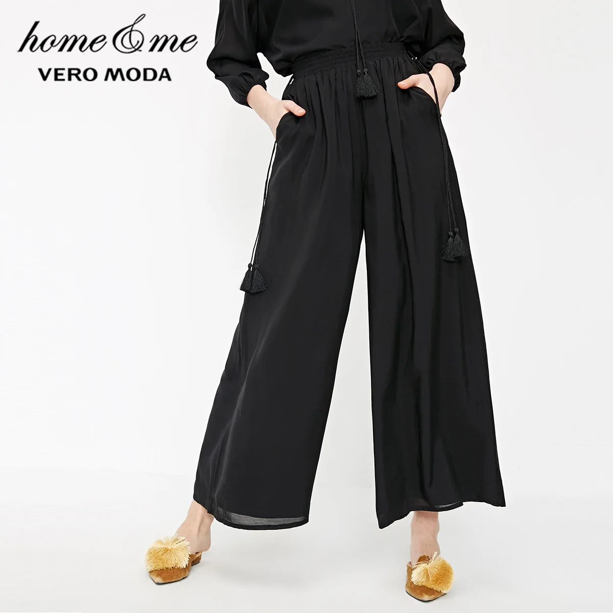 Vero Moda New Women's Side Fringed Trims Sking Friendsly Pants | 3191P7504