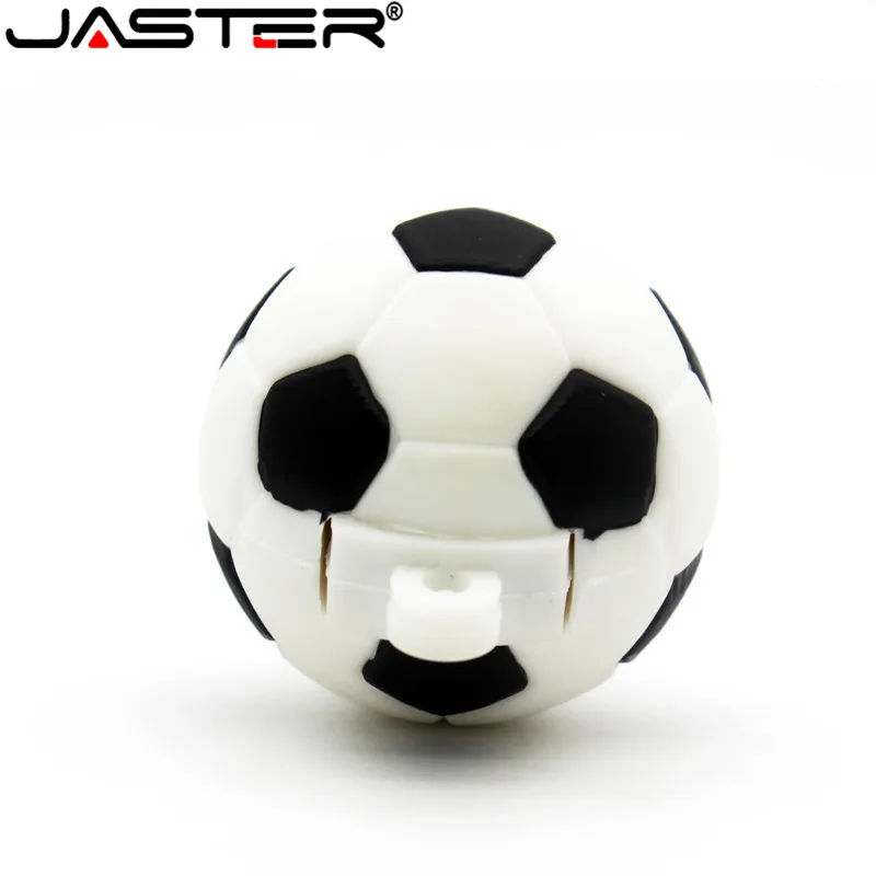USB флеш накопитель JASTER в виде футбольного мяча 2 0 4/8/16/32/64 ГБ|USB флэш-накопители| |