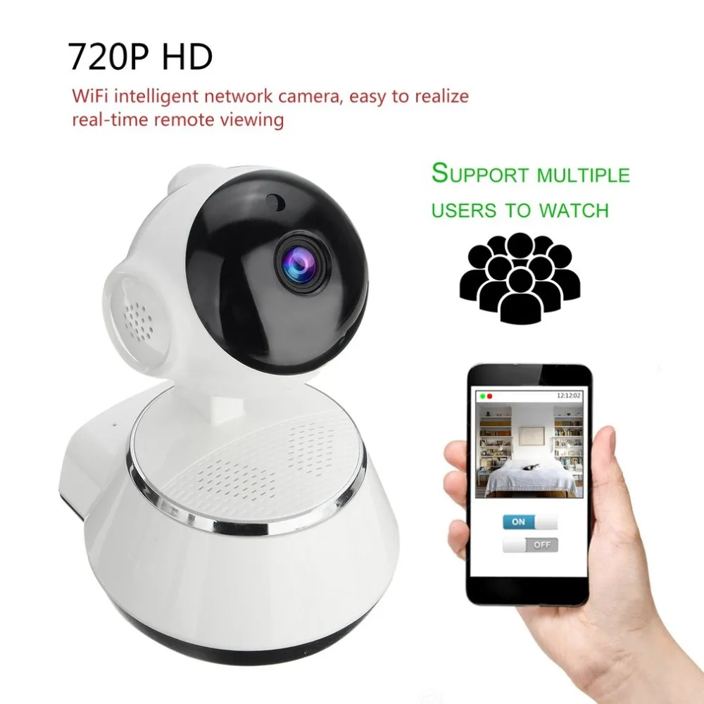 Домашняя ip-камера безопасности Беспроводная смарт-камера с Wi-Fi аудио запись наблюдения детский монитор HD мини CCTV камера 720p