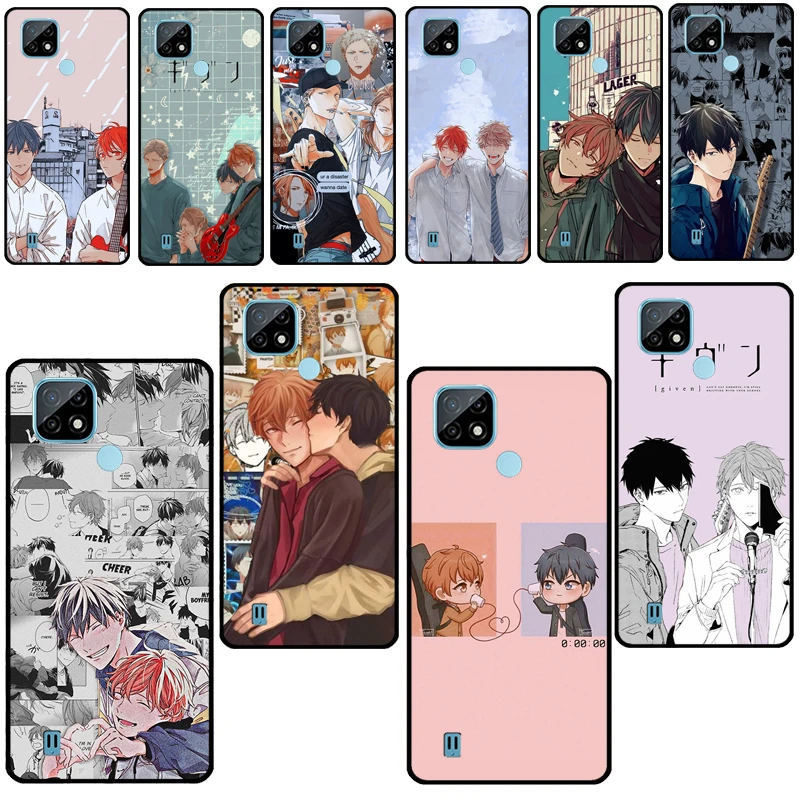 Given Manga Anime aesthetic fanart For OnePlus Nord 2 8 9 Pro 8T 9R Phone Case For OPPO Realme 8 7 6 Q3 Pro GT C3 C21 Cover