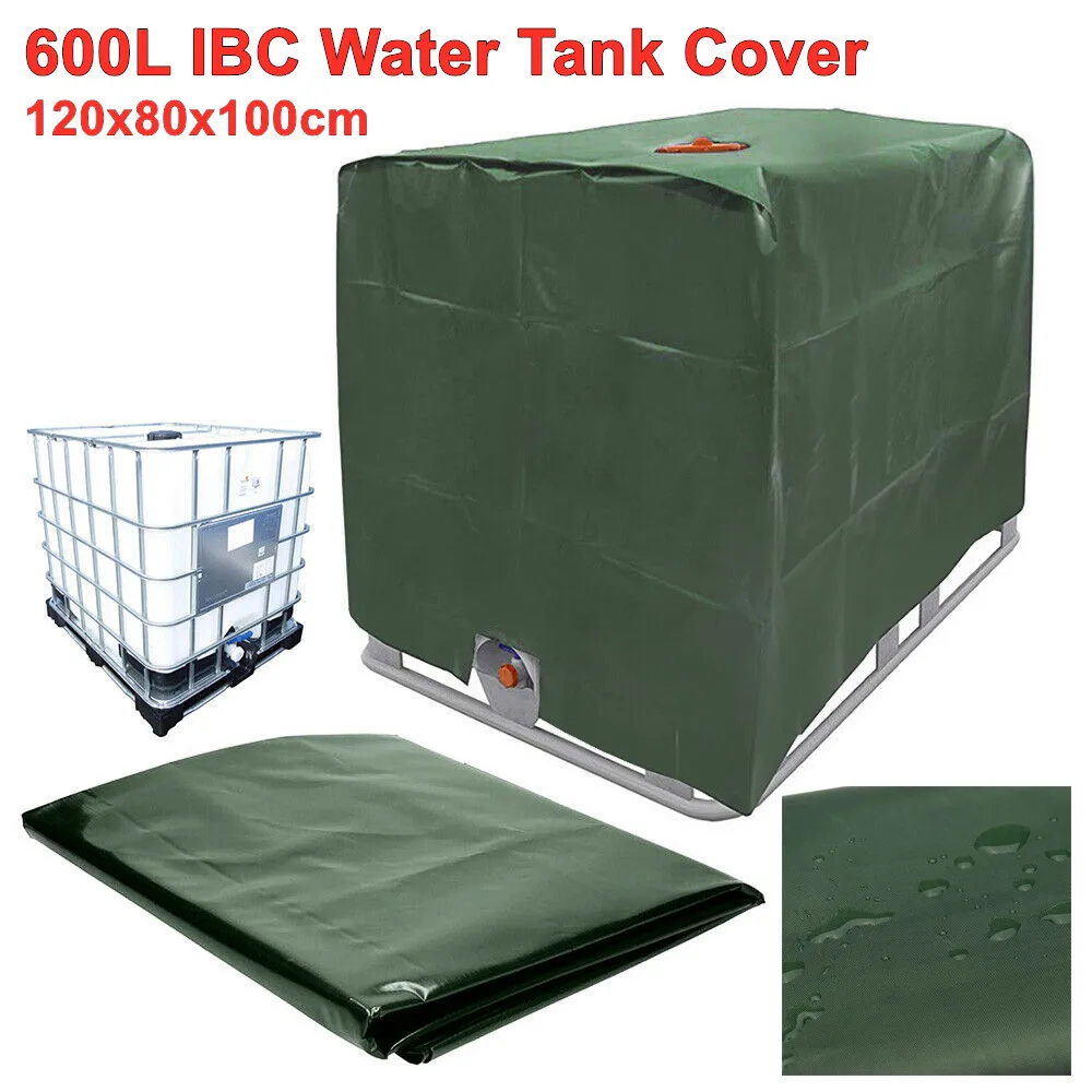 210D оксфордская ткань уличная зеленая крышка для резервуара дождевой воды 600