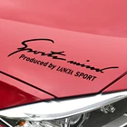 Автомобильная лампа, наклейка для бровей для LANCIA Delta STRATOS Y Phedra Thema ypсилоса, спортивные автомобильные аксессуары, виниловая пленка, Светоотражающая наклейка