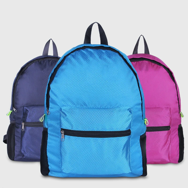 Новый высококачественный прочный нейлоновый складной рюкзак унисекс легкий