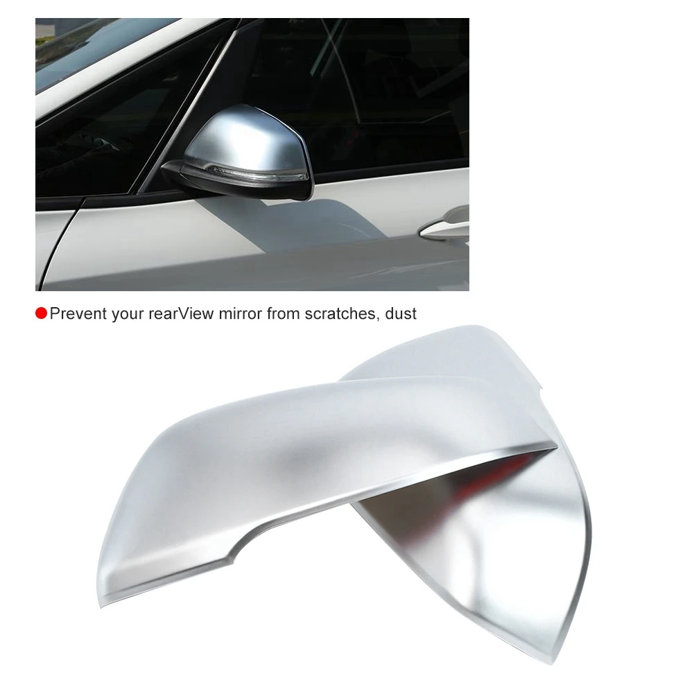 

2 Pcs RearView Mirror Cover for BMW 2 Series F45 F46 2015 2016 2017 for BMW X1 2016 Rear View Wing Mirror Housing Cover