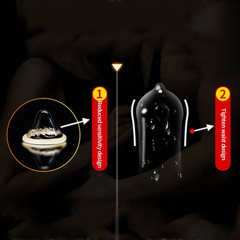 0.01 Ultrathin Condoms For Long Sex Japanese Natural latex Thin ICE Hot Invisible Condom Hyaluronic acid Penis Sleeve sex shop | Красота и