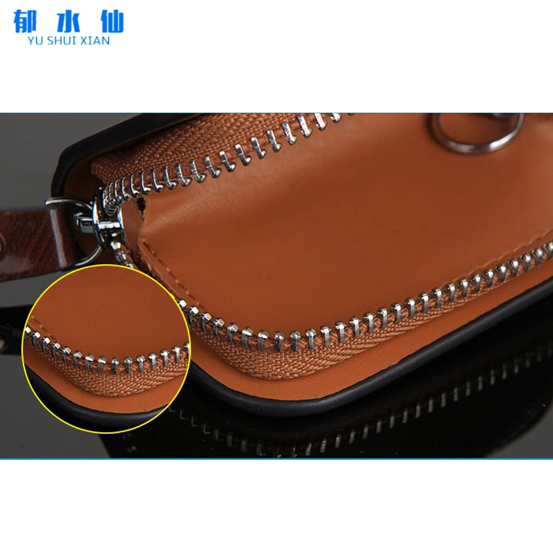 Чехол для автомобильных ключей из натуральной кожи Защитные чехлы Lexus Audi Mercedes