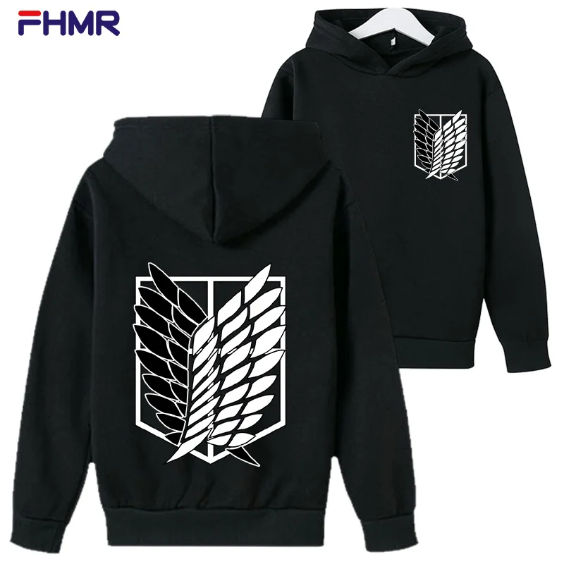 

2020 Attack Titan Hoodie Men's Sweatshirt Women's Coat Spring and Autumn Warm Hoodie Cosplay Costume Anime Hoodie Pullover
