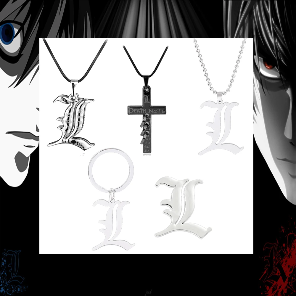 Ювелирные изделия из аниме Death Note Double L | Украшения и аксессуары