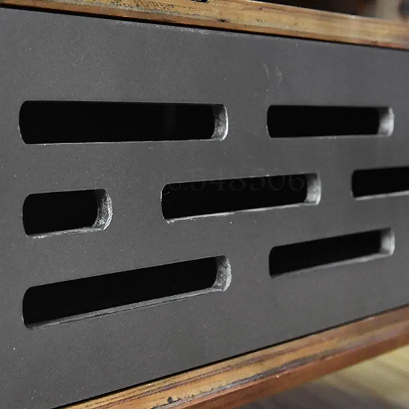 Простой деревянный прикроватный столик в японском стиле для кабинета спальни