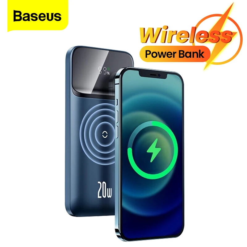 

Внешний аккумулятор Baseus с USB-портом, 20 Вт, 10000 мАч