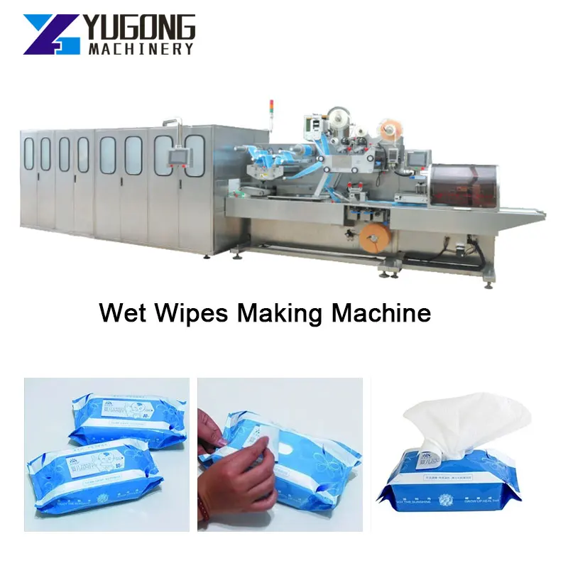 

Full Auto Wet Wipes Manufacturing Machine Wet Wipes Machinery Production Line Wipes Machine Production Line Wet Tissues