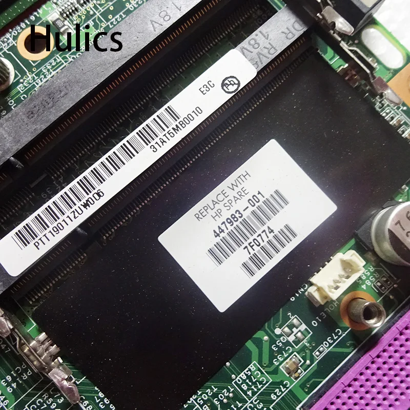 Hulics 447983-001 для hp павильон DV9000 DV9500 DV9700 447983 Материнская плата ноутбука протестирована хорошо