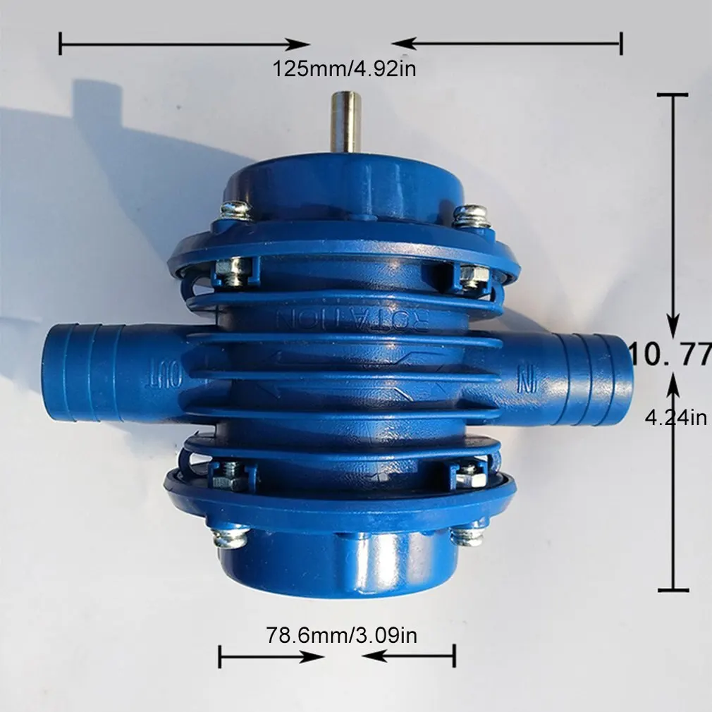 

Hand Electric Drill Water Pump Mini Self-Priming Pump Dc Pump Self-Priming Centrifugal Pump Household Pump