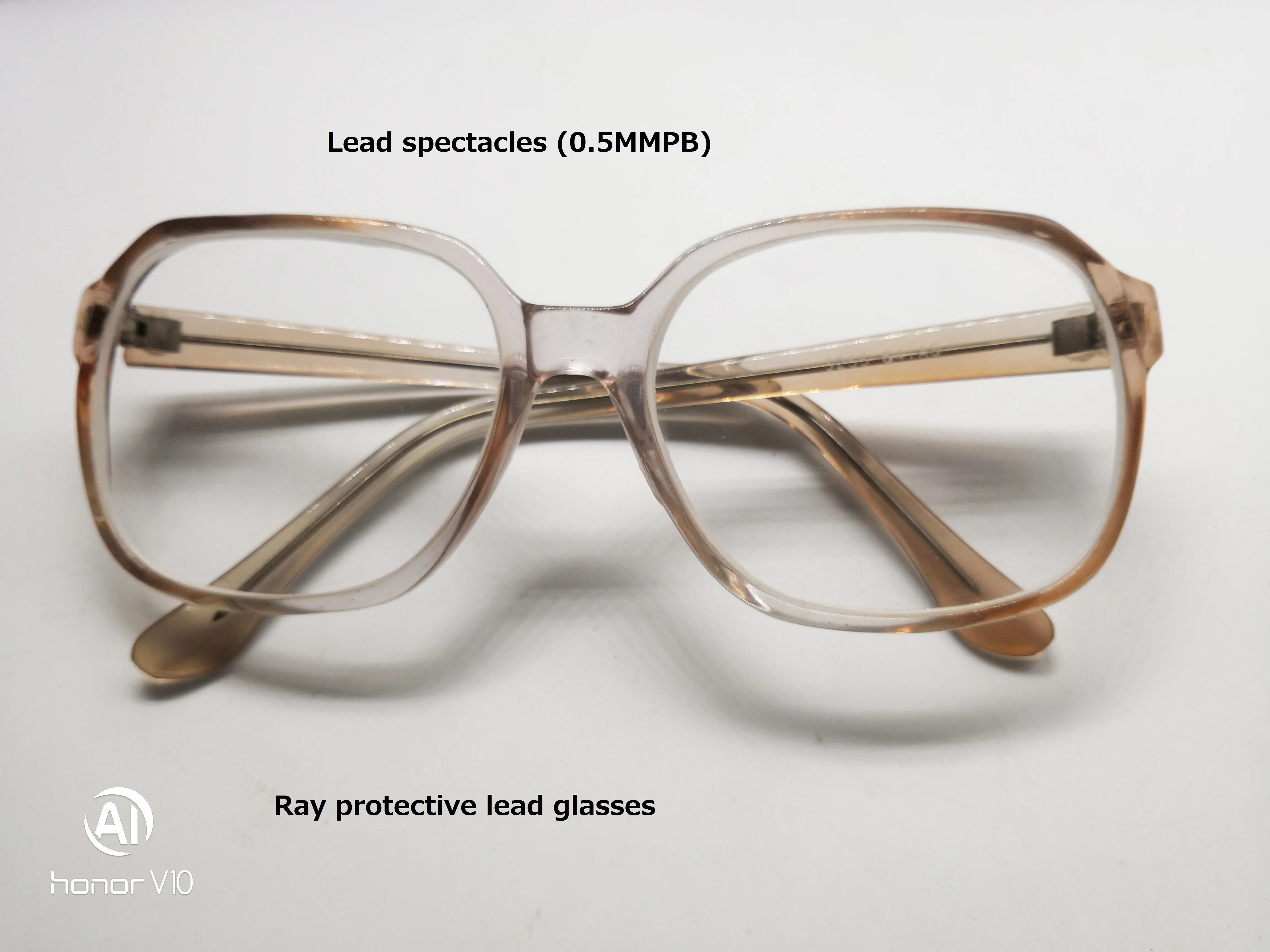 Настоящие медицинские рентгеновские и гамма лучевые защитные свинцовые очки 0 5