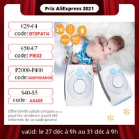 portable 2 4ghz wireless digital audio baby monitors two way talk crystal clear baby cry detector sensitive transmission