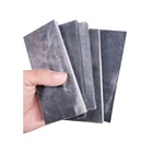 80x30x3-15 мм черный рог буйвола срез пластины рукоятки ножа, распорки, вставки, резьба, crafts-1piece