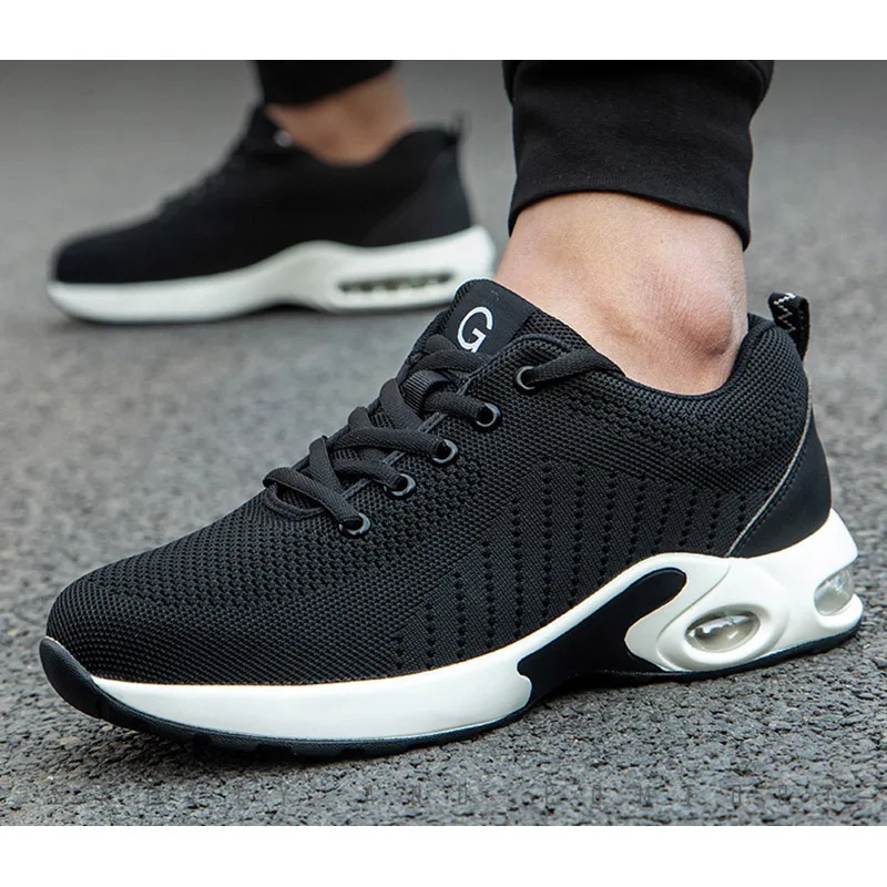 

Ultra-light steel toe cap women work sneakers men boots safety shoes breathable outdoor shoe plus size 37-48 ROXDIA brand RXM252