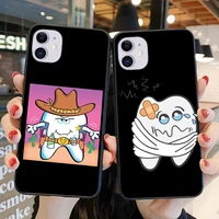tooth dentist phone case for iphone 11 12 13 pro max mini cover for iphone x xr xs max 7 8 plus se 2020 soft tpu back funda