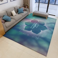 soft tapis modern style flannel carpet for living room anti slip antifouling area rug of bedroom parlor factory direct supply
