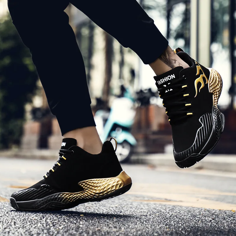 

Autumn style men's trend personality men's casual running sneakers