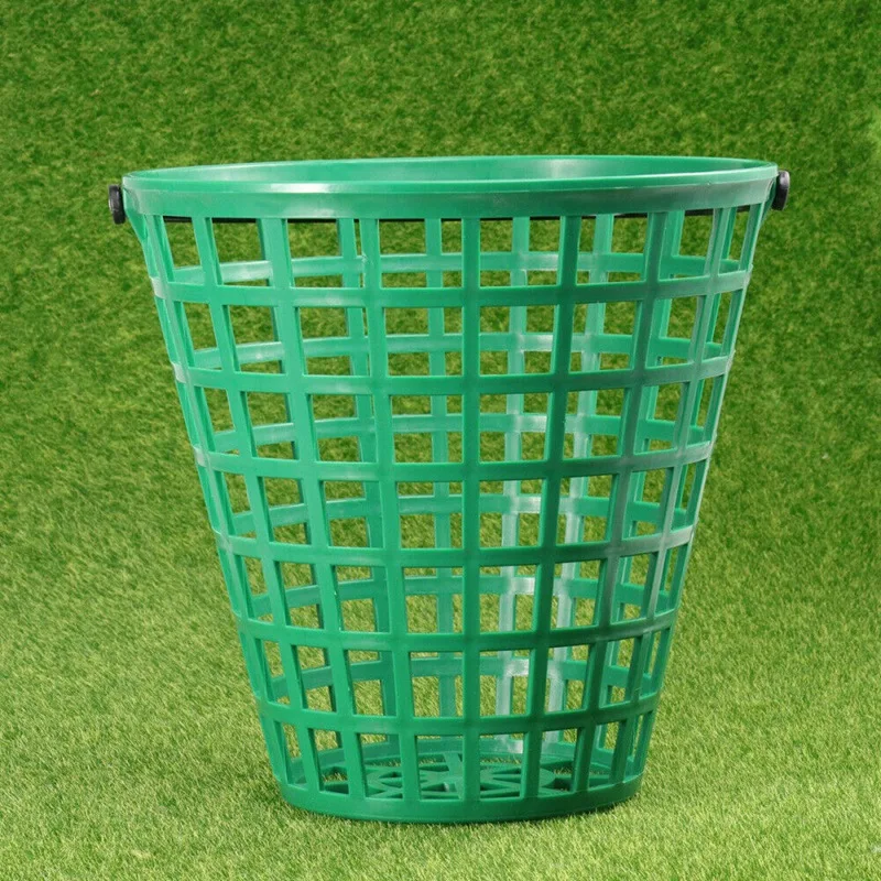 

Golf Ball Basket Golfball Container with Handle Ball Holder for Sports Stadium Outdoor Playing