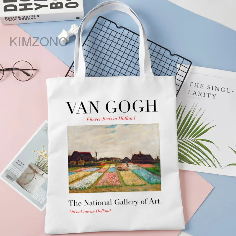 

Van Gogh shopping bag bolsas de tela tote shopper reusable shopping grocery bag sac cabas jute sacola cloth grab