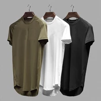 mesh t shirt clothing tight gyms mens summer new brand tops tees homme solid quick dry bodybuilding fitness tshirt
