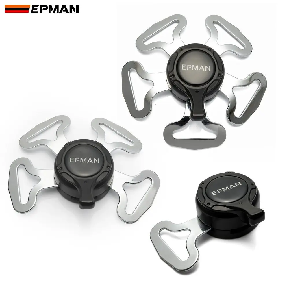 EPMAN автомобильный фиксатор ремня безопасности с пряжкой для 4/5 точечные пряжки 2/3
