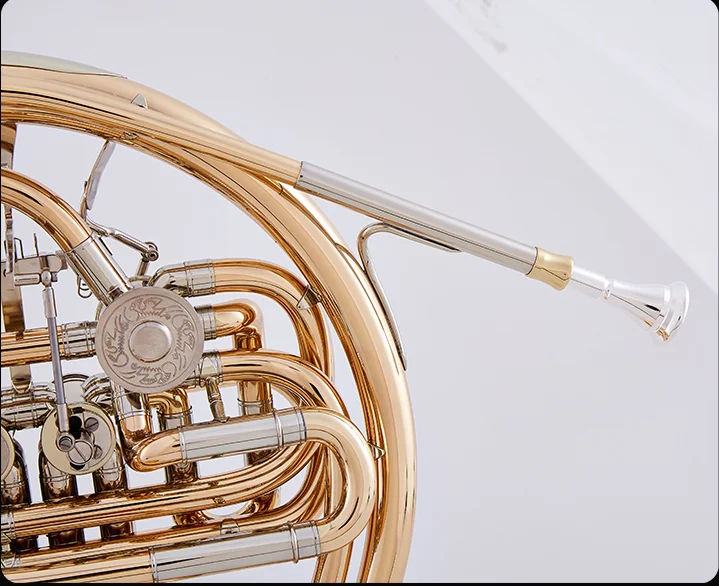 Новинка красивый музыкальный инструмент Bach 4 клавиши Bb/F двойная французская