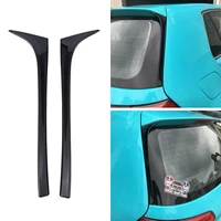 2pcs rear window side wing roof spoiler splitter stickers trim for vw golf 7 mk7 gtd r 2014 2018 car styling high quality