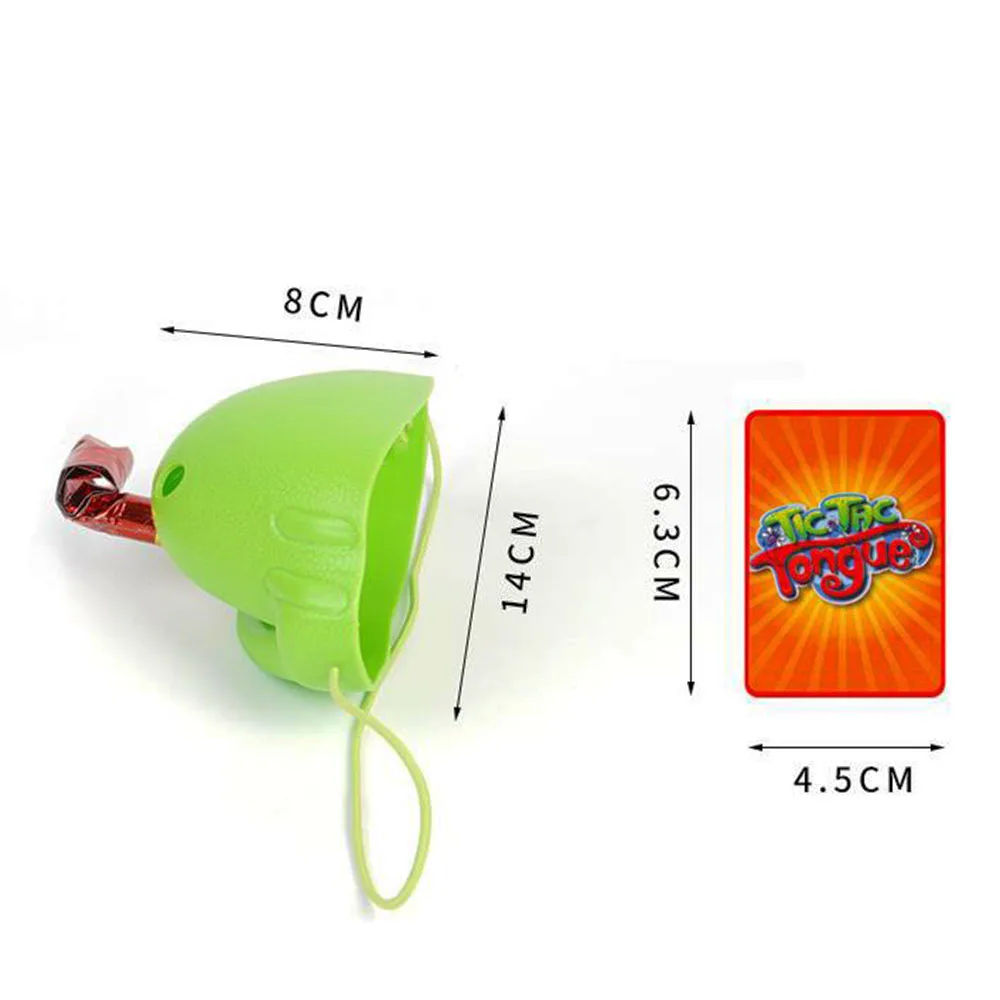 

Frog Tongue Out Lizard mask parent child war games party table games Decompression Toys