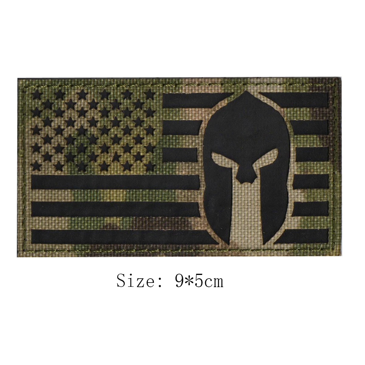 Национальный флаг светоотражающий значок с вышивкой нашивка тактика мораль