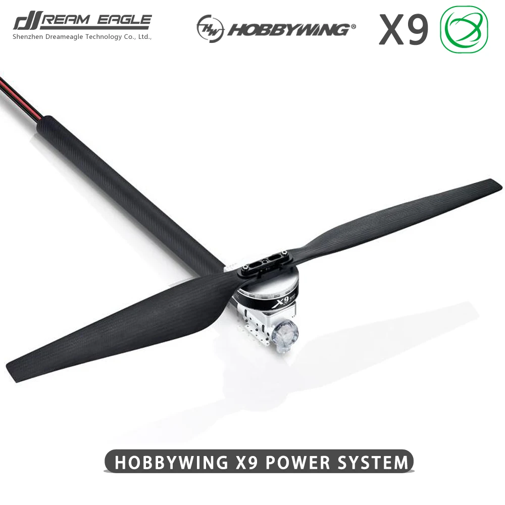 Hobbywing X9 силовая система для сельскохозяйственных дронов, двигательная система двигателя, ESC, 3090 Пропеллер и крепление двигателя