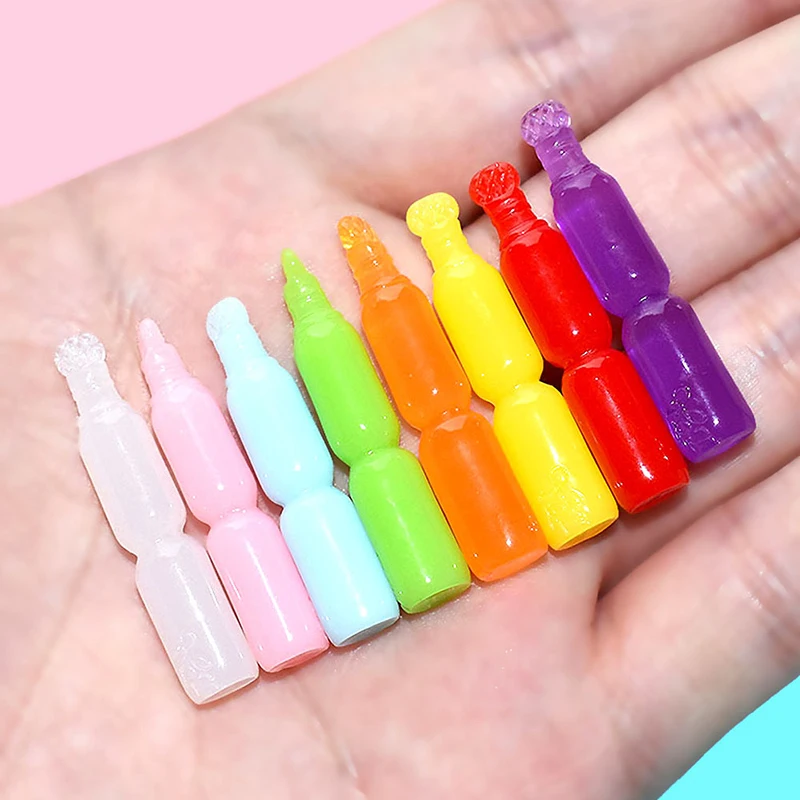 

10PCS Dollhouse Summer Simulation Mini Crushed Ice Toy Kitchen Food Accessories For Doll House Decor Kid Toys Gift