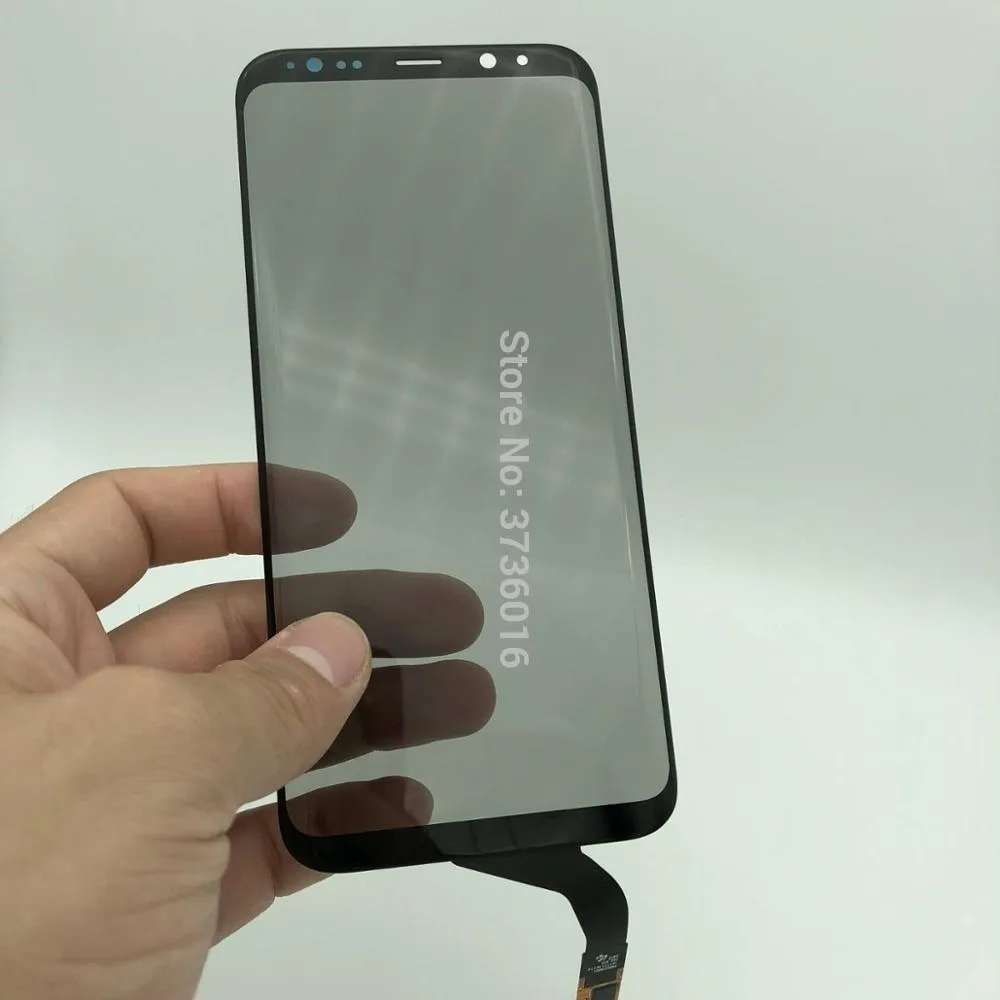 Стеклянный ламинированный поляризатор сенсорного экрана для Samsung S8 Plus G955 ЖК