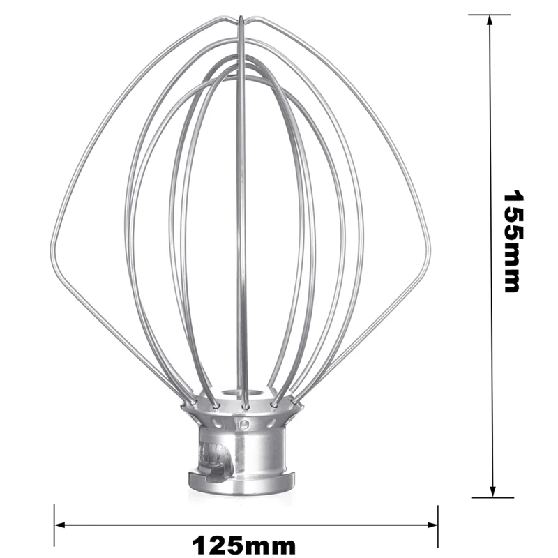 Миксер для кухни kitchenaid K45Ww 9704329 с плеткой из нержавеющей стали муки торта шариков