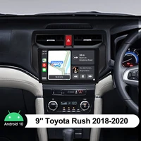 9 android 10 car radio gps autoradio car multimedia player carplay head unit for toyota rush 2018 2020 plug and play car stereo