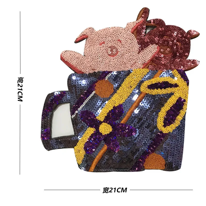 Милые патчи маленькие животные одежда крутые картины Diy девушка DIY Футболка