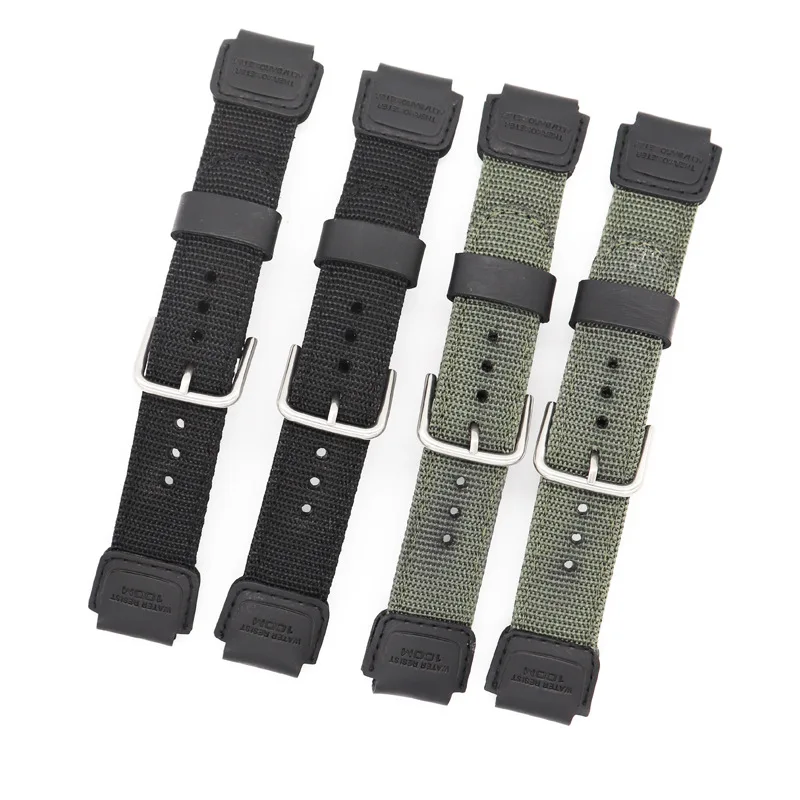 Soft Nylon Watchband Band Strap wristband Belt Bracelet For Casio G-shock GA-700 GA100/110 GX-56BB GXW-56 GX56BB DW-5610 DW5600 |