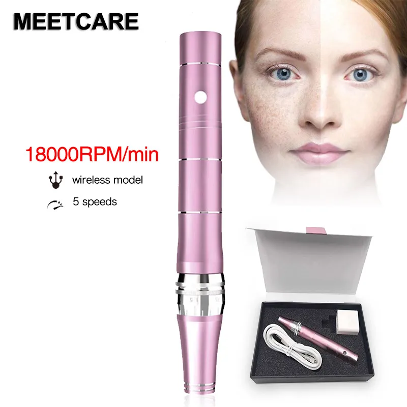 Электрический доктор Дерма ручка микроиглы роликовая микроблейдинг микро иглы