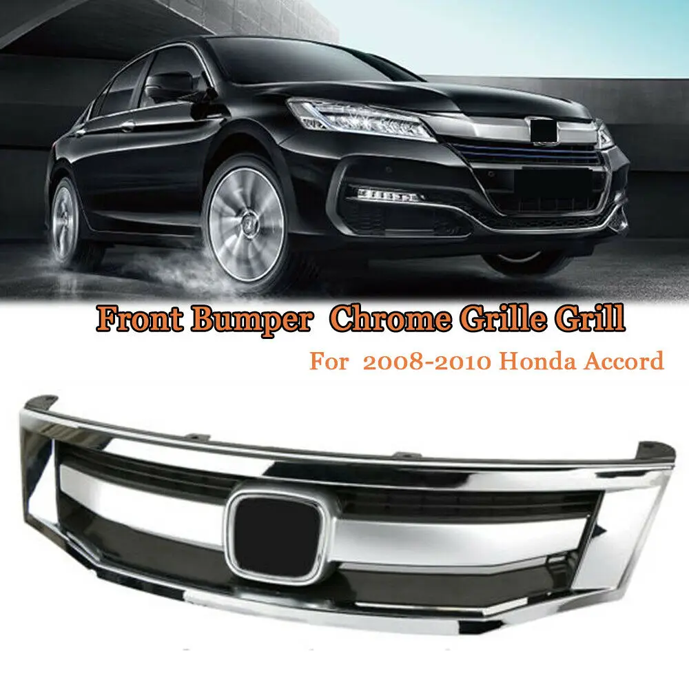 Передний бампер Спортивная модель хромированная решетка гриль отделка для 2008 2009