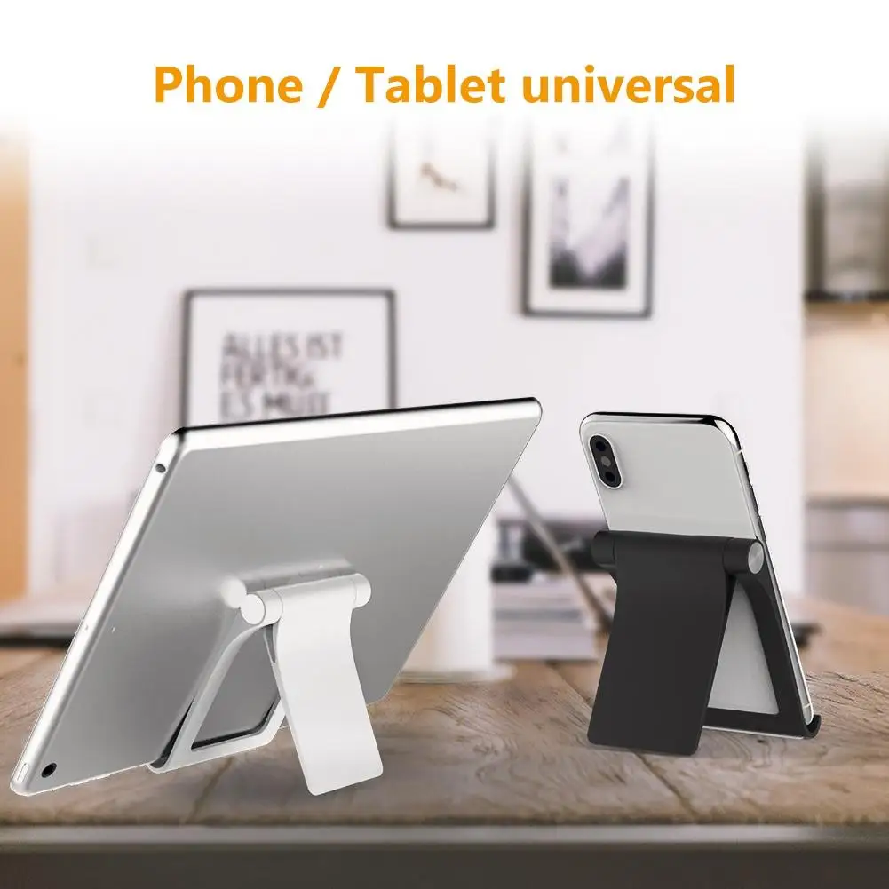 

New Telescopic Folding Smart Phone Tablet Stand Adjustable Holder For iPhone Samsung Huawei Xiaomi Desktop Support