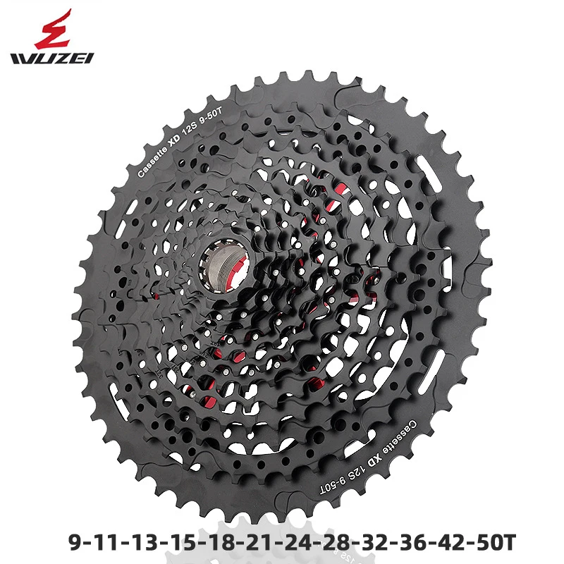 Велосипедная кассета wuзел 12 s MTB freewheel 9-50T Скоростей совместимая со спиралью XD freexd