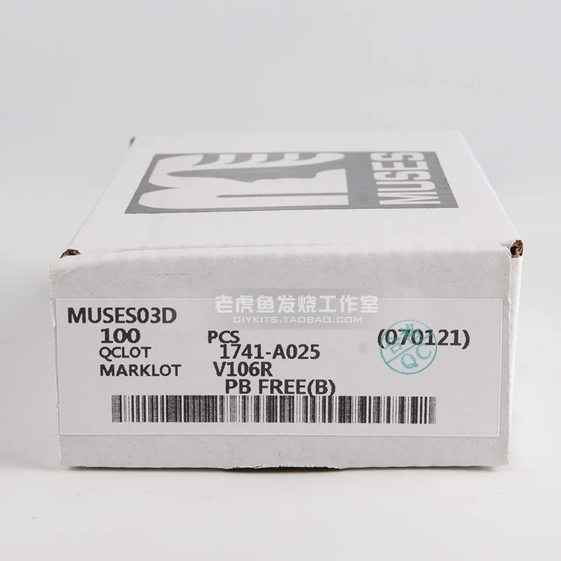 1 шт. MUSES03 MUSES 03 одиночный OP-AMP усилитель+ 3U толстое золото IC op розетка усилителя+ ic op amp экстрактор/