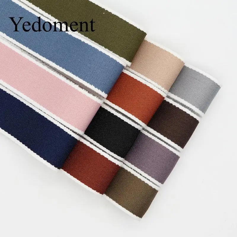 10 ярдов белая шерстяная кромка двусторонняя тесьма для бантов волос материалы